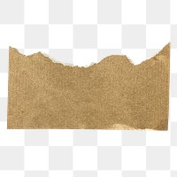 Vintage paper scrap png, transparent background