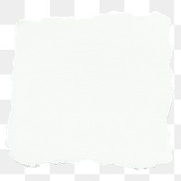 Torn paper scrap png texture, transparent background 