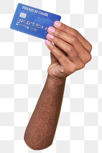 Credit cards png sticker,  transparent background