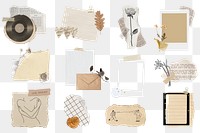 Paper note png sticker, vintage | Premium PNG - rawpixel