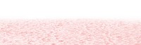 Pink sand png border, feminine aesthetic, transparent background