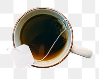 Tea png sticker, food & drink transparent background