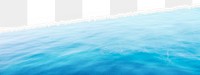 Sea wave png border, nature, transparent background