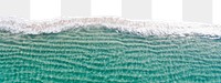 Seascape png border, transparent background