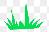 Grass png sticker, nature doodle, transparent background