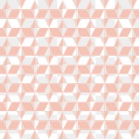 Geometric pattern png, retro pink design transparent background