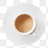 Coffee cup png sticker, morning beverage, transparent background