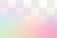 Gradient holographic png overlay, transparent background