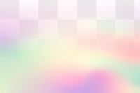 Gradient holographic png overlay, transparent background