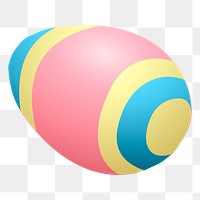 PNG Easter egg sticker, Glitch game illustration, transparent background. Free public domain CC0 image.