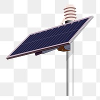 Solar panel png sticker, transparent background. Free public domain CC0 image.