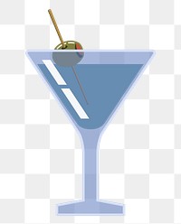 Margarita cocktail png sticker, transparent background. Free public domain CC0 image.