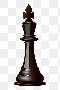 Chess piece png sticker, transparent background. Free public domain CC0 image.