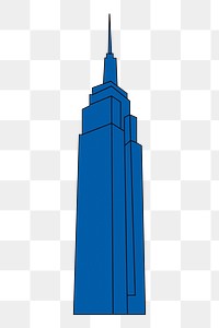 High rise building png sticker, transparent background. Free public domain CC0 image.