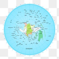 World map png sticker, transparent background. Free public domain CC0 image.