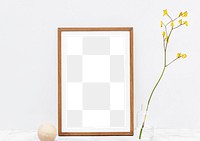 Frame png mockup, home decor, transparent design