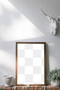 Frame png mockup, home decor, transparent design