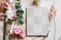 Canvas png mockup, transparent frame