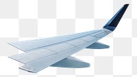 Aircraft wing png sticker, transparent background