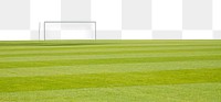 Football grass field png border, sport photo, transparent background