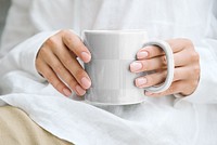 Coffee mug mockup, product, transparent design