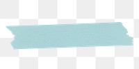 Washi tape png sticker, stationery, blue design in transparent background