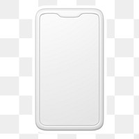 Smartphone   png sticker, transparent background