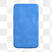 Smartphone   png sticker, transparent background