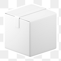 Seal box  png sticker, transparent background