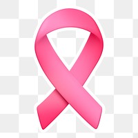 Awareness ribbon  png sticker, transparent background