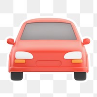 Car, vehicle  png sticker, transparent background