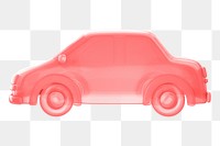 Car icon  png sticker, transparent background