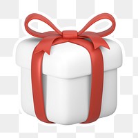 Gift box  png sticker, transparent background