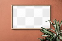 Picture frame png mockup, home decor, transparent design