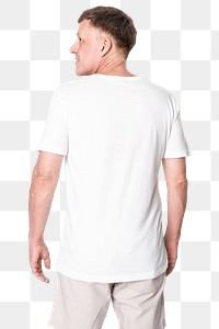 Png shirt mockup on transparent background