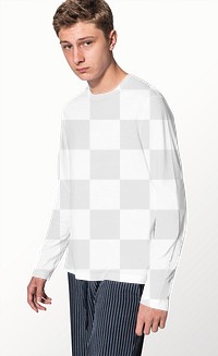 Png transparent sweater mockup youth apparel studio shoot