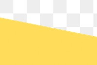 Yellow png border, transparent background