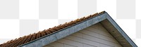 House roof png border, exterior photo, transparent background