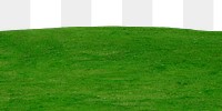 Green grass hill  png border, nature image, transparent background