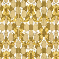 Vintage dragonfly png seamless pattern, transparent background, Maurice Pillard Verneuil artwork remixed by rawpixel