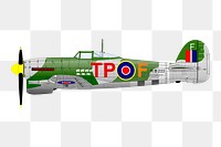 Supermarine spitfire png sticker illustration, transparent background. Free public domain CC0 image.