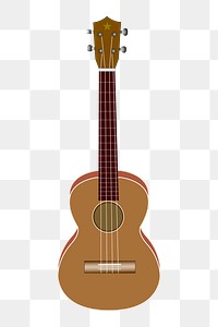 Ukulele png sticker illustration, transparent background. Free public domain CC0 image.