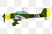 Military aircraft png illustration, transparent background. Free public domain CC0 image.