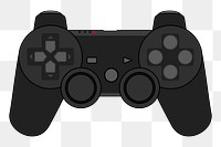 Game controller png illustration, transparent background. Free public domain CC0 image.