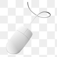 Computer mouse png sticker, transparent background. Free public domain CC0 image.