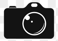 Camera png sticker, transparent background. Free public domain CC0 image.