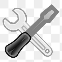 Tool icon png illustration, transparent background. Free public domain CC0 image.