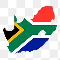 South Africa png illustration, transparent background. Free public domain CC0 image.