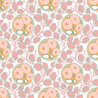 Floral seamless png pattern, E. A. Séguy Art Nouveau transparent background, remixed by rawpixel