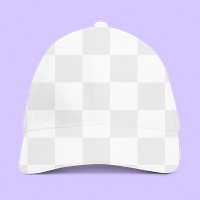 Cap png mockup, transparent design 